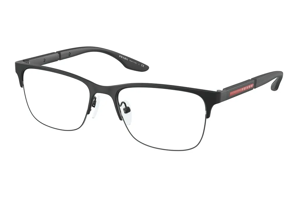 Prada Linea Rossa   PS 55OV DG01O1 Black Rubber