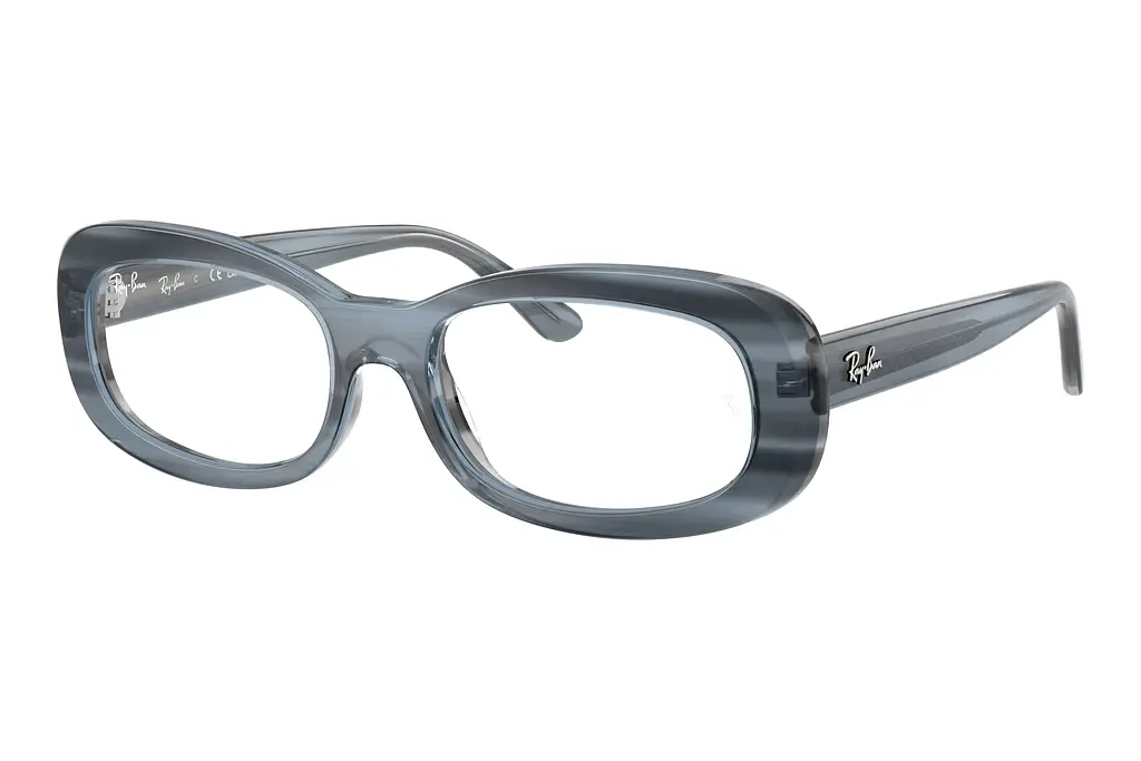 Ray-Ban   RX2221V 8456 Striped Blue