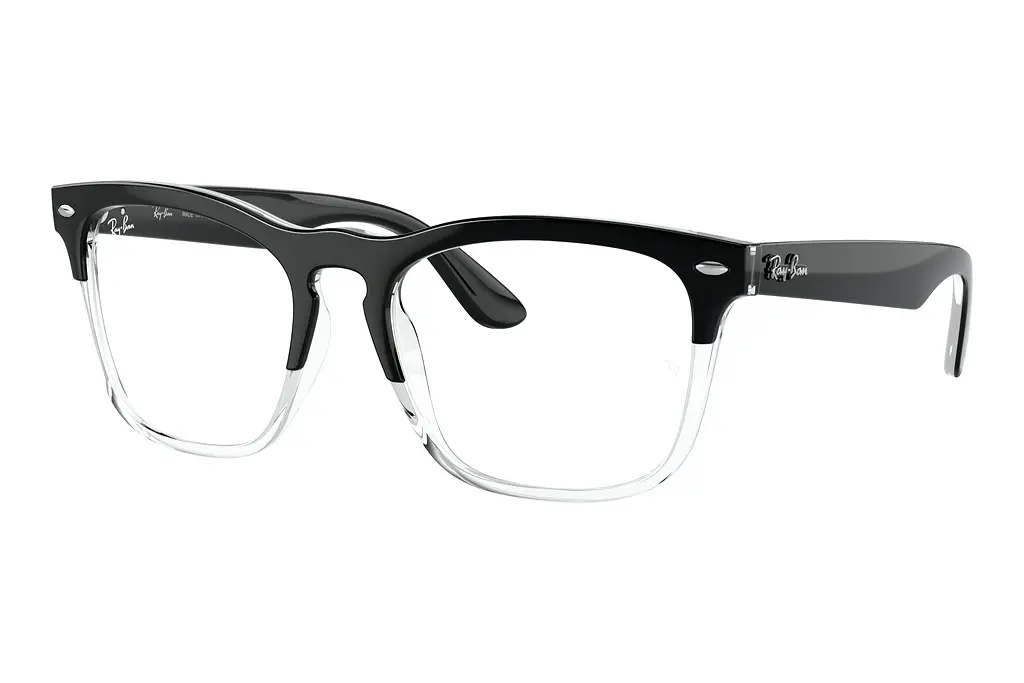 Ray-Ban   RX4487V 8193 Black On Transparent
