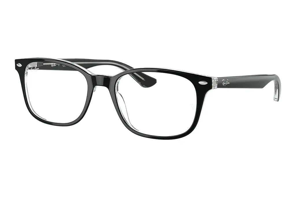 Ray-Ban   RX5375 2034 Black On Transparent