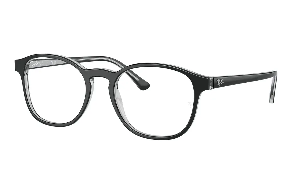Ray-Ban   RX5417 8367 Dark Grey On Transparent