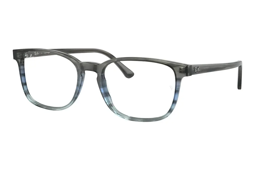 Ray-Ban   RX5418 8254 Striped Grey & Blue