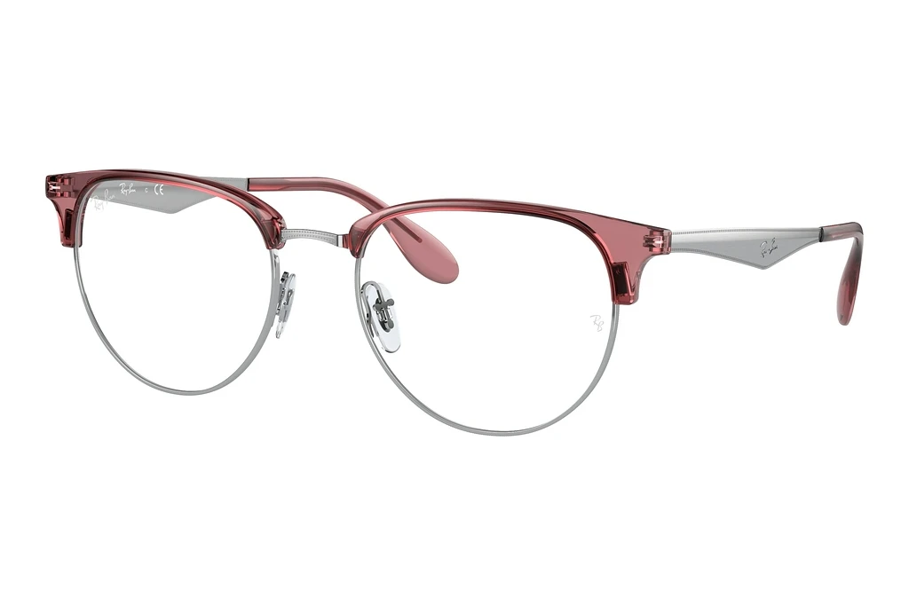 Ray-Ban   RX6396 3131 Transparent Red On Silver