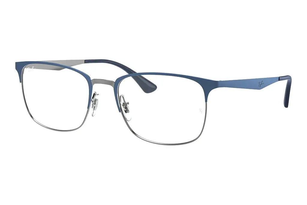 Ray-Ban   RX6421 3041 Blue On Gunmetal