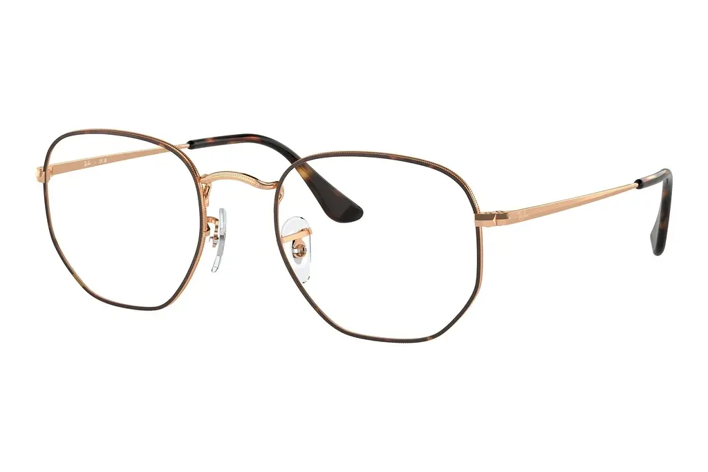 Ray-Ban   RX6448 3176 Havana On Rose Gold
