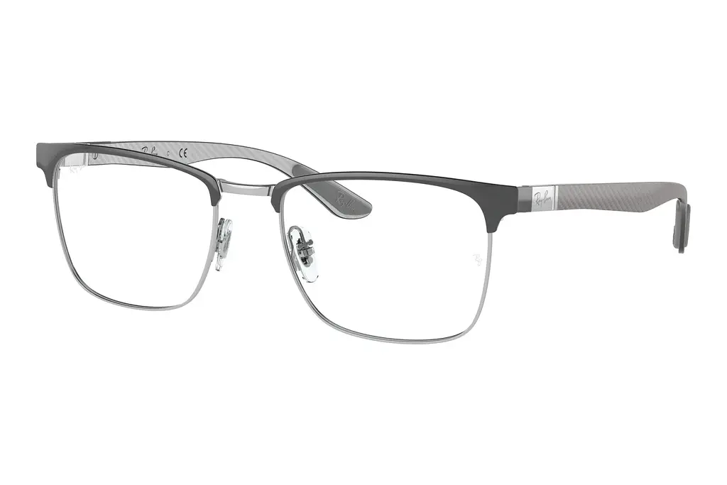 Ray-Ban   RX8421 3125 Grey On Silver