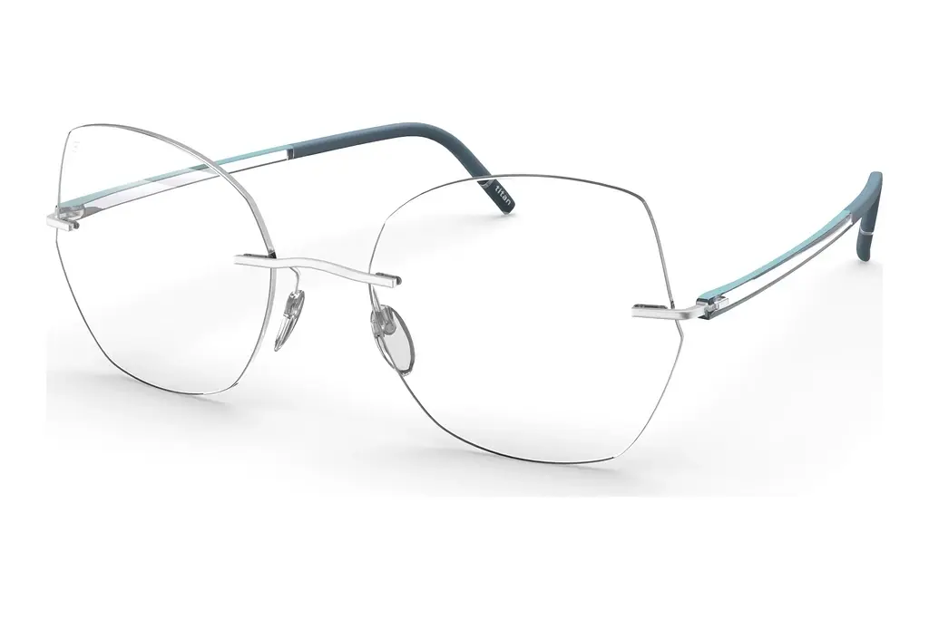 Silhouette   5567-OE 7400 Rhodium / Iceblue