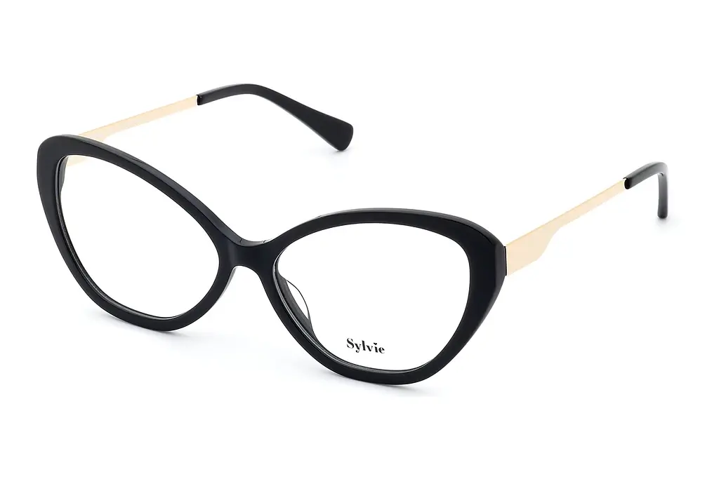 Sylvie Optics   Amsterdam 01 black/gold