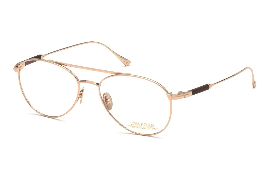 Tom Ford   FT5716-P 028 Glänzend Rose Gold