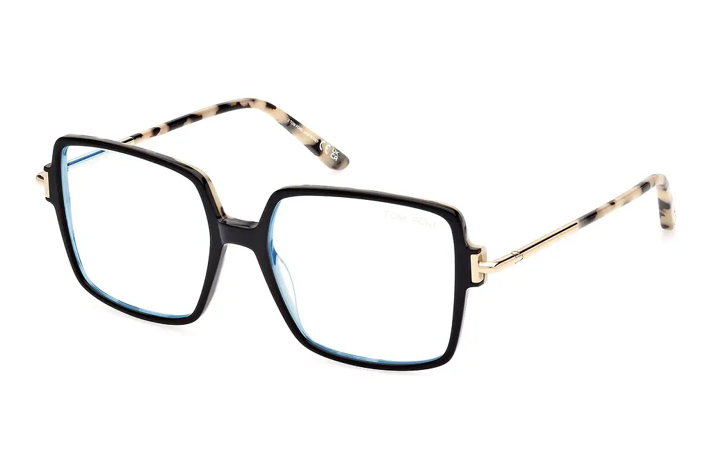 Tom Ford   FT5915-B 005 Schwarz/Einfarbig