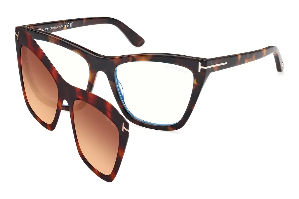 Tom Ford   FT5971-B 052 Dunkel Havanna