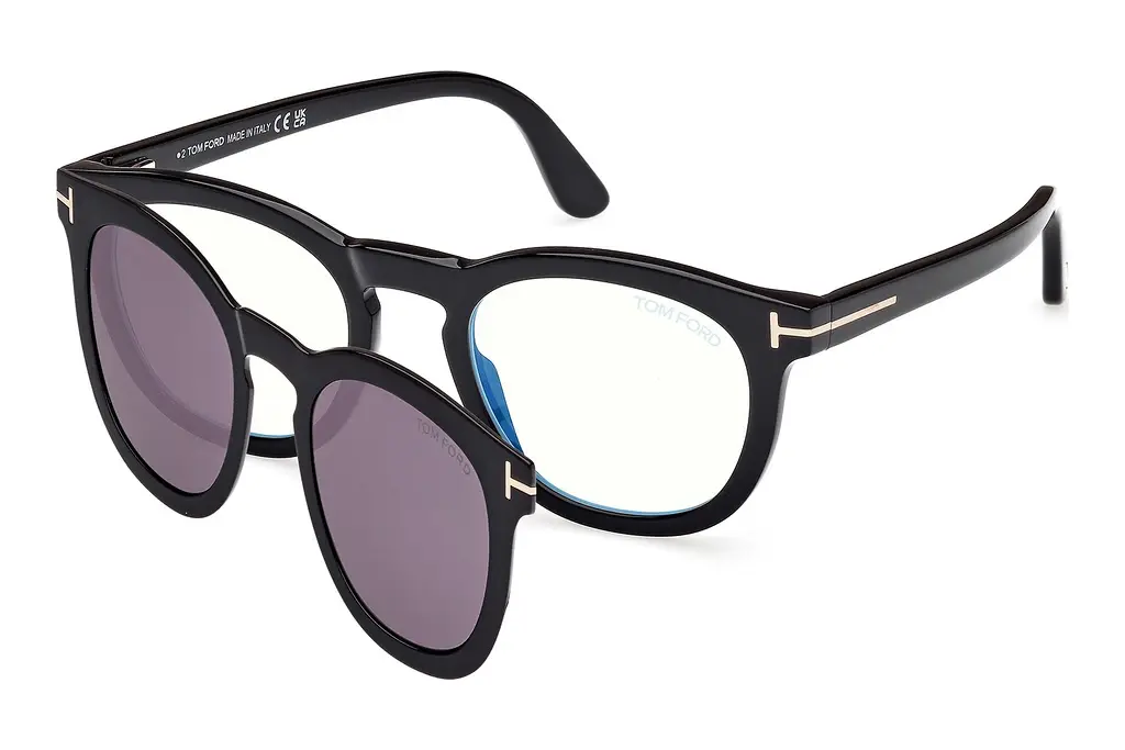 Tom Ford   FT5993-B 001 Glänzend Schwarz