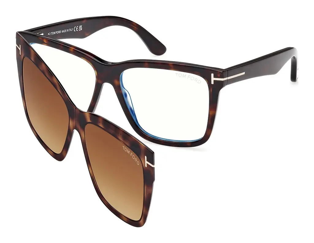 Tom Ford   FT6069-B 052 Dunkel Havanna