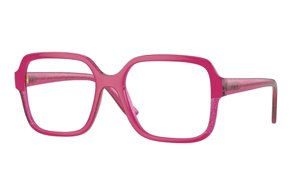 Vogue Eyewear   VO5555 3135 Cherry/Transparent Fuchsia Glitter
