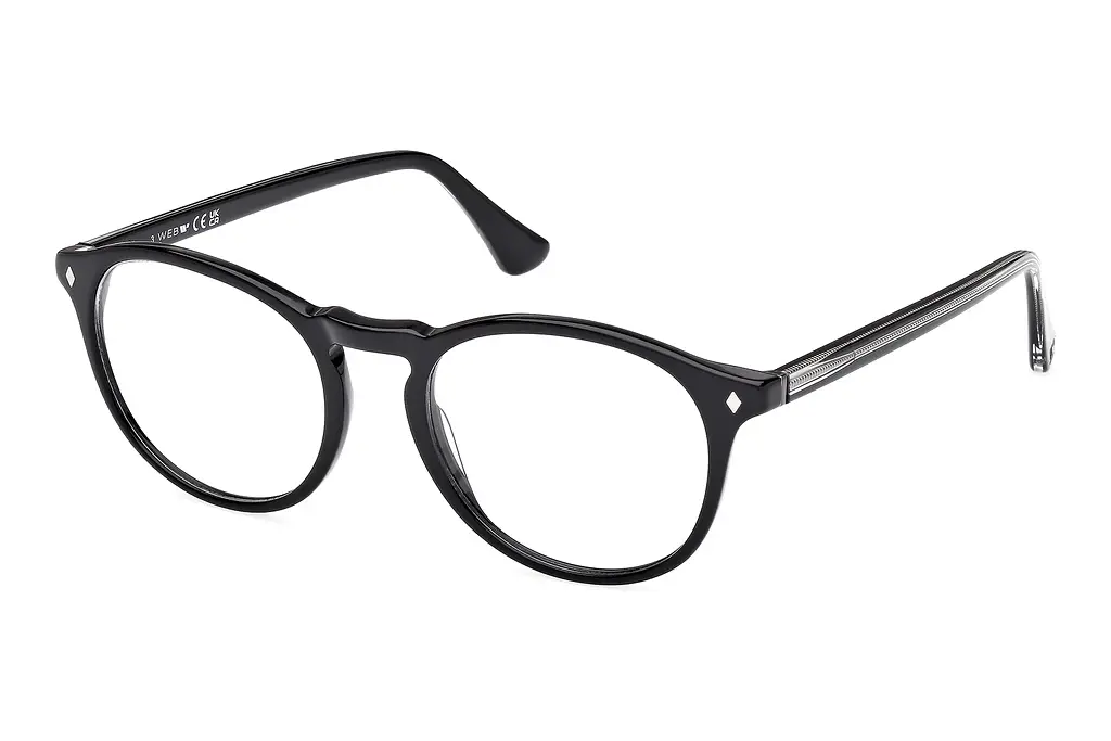 Web Eyewear   WE5387 003 Glänzend Schwarz