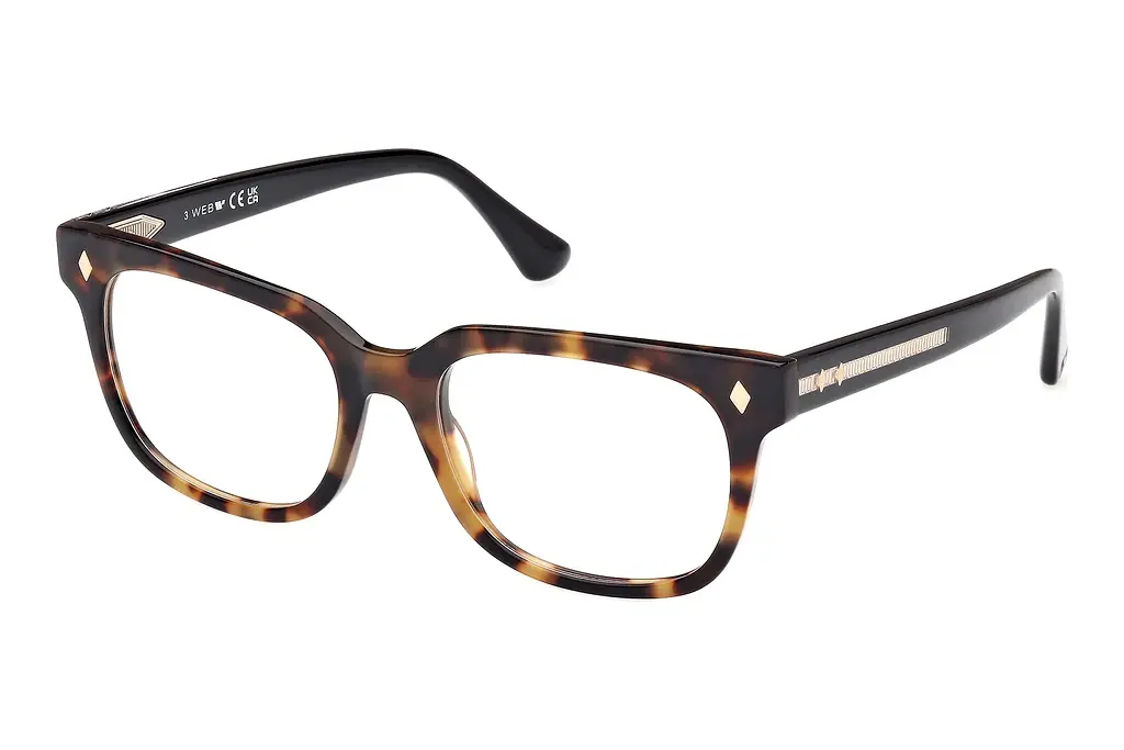 Web Eyewear   WE5397 052 Dunkel Havanna