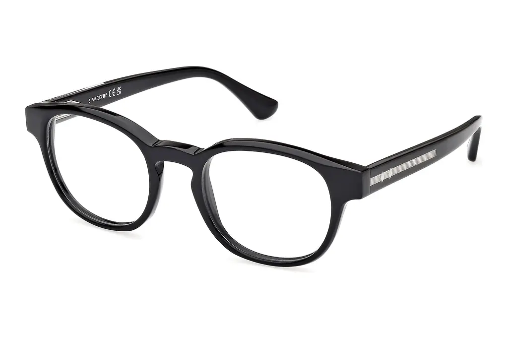 Web Eyewear   WE5411 001 Glänzend Schwarz