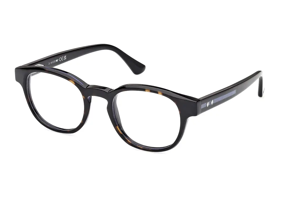 Web Eyewear   WE5411 056 Dunkel Havanna