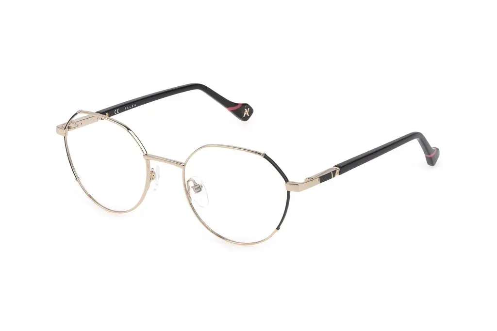 YALEA   VYA039 0301 SH.ROSE GOLD W/BLACK PARTS