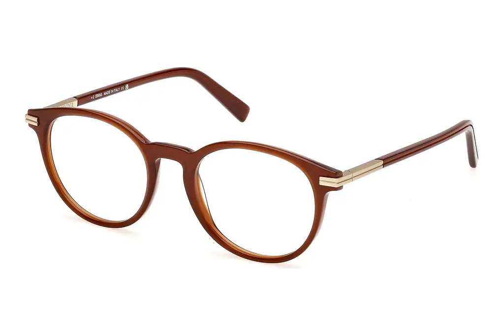 Zegna   EZ5310 048 Glänzend Dunkelbraun