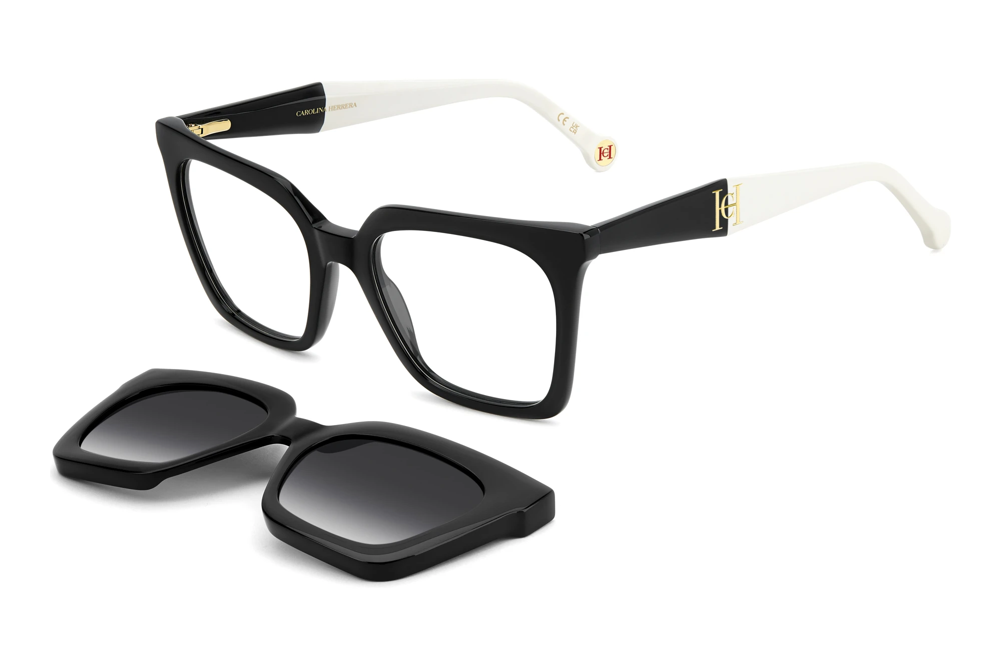 Carolina Herrera   HER 0376/C 80S BLACK WHITE