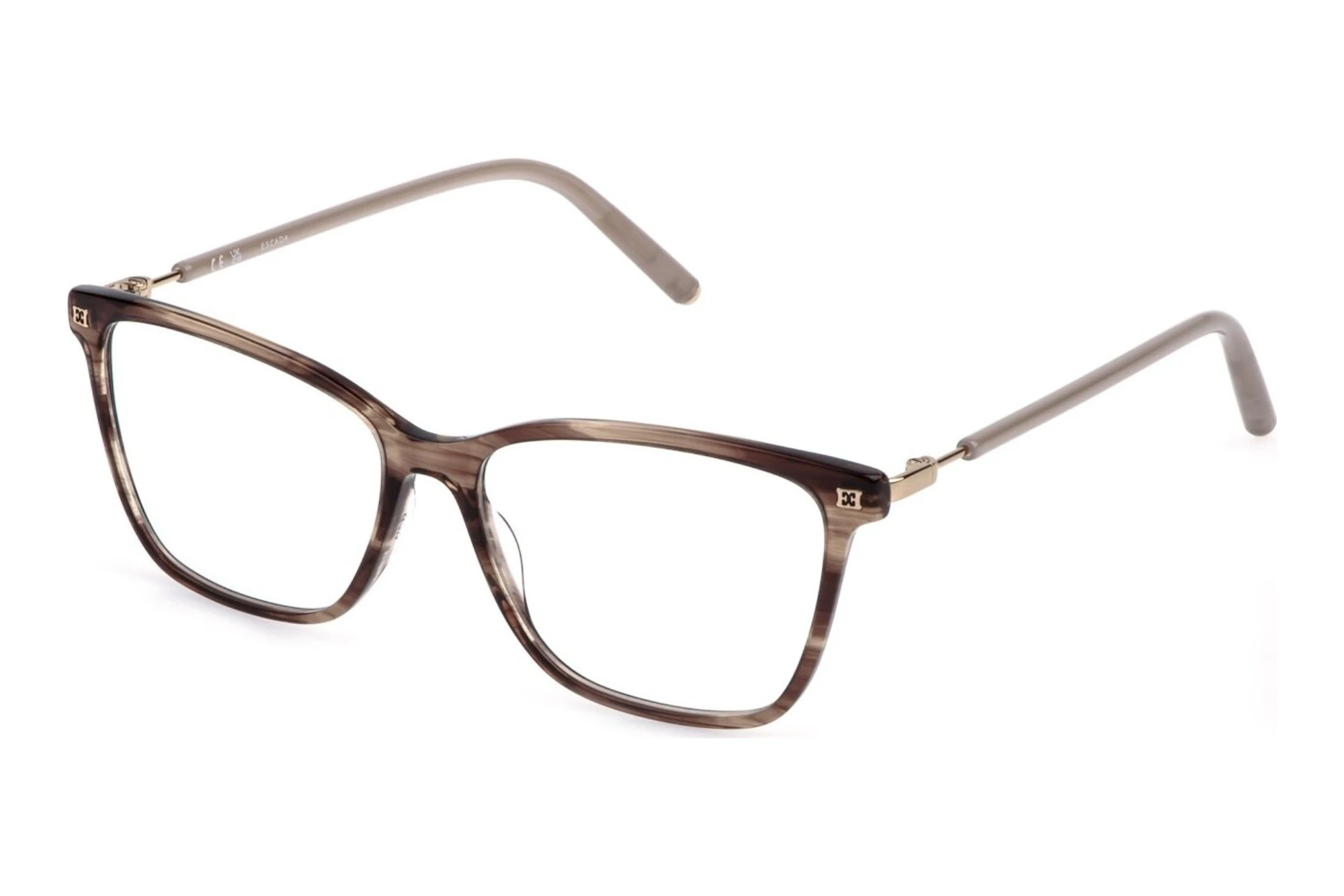 Escada   VESG34 06YH SHINY STRIPED BROWN