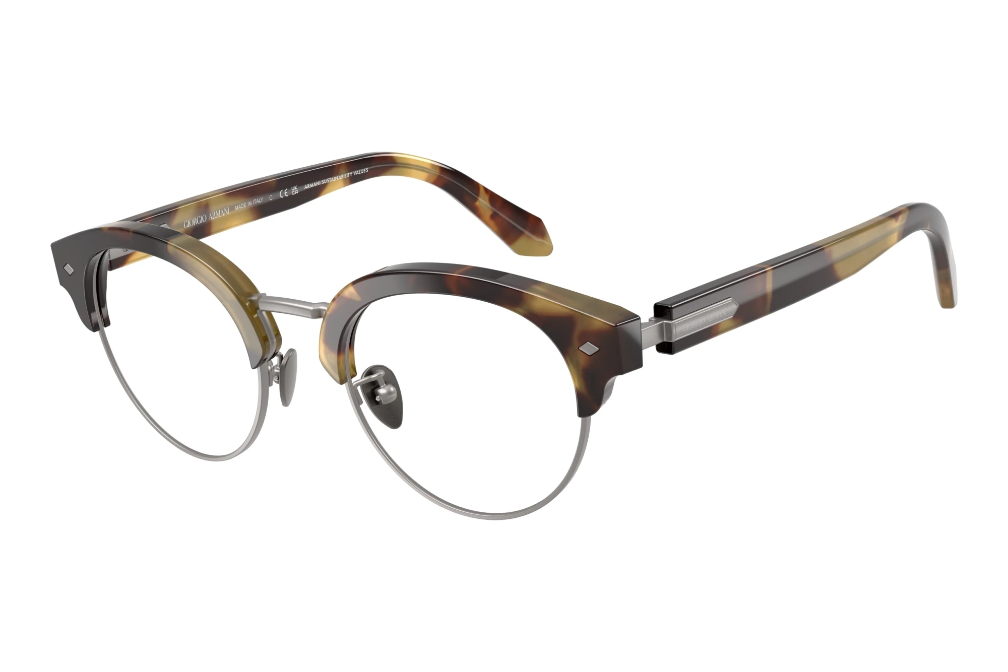 Giorgio Armani   AR7283 6301 Brown/Yellow Havana