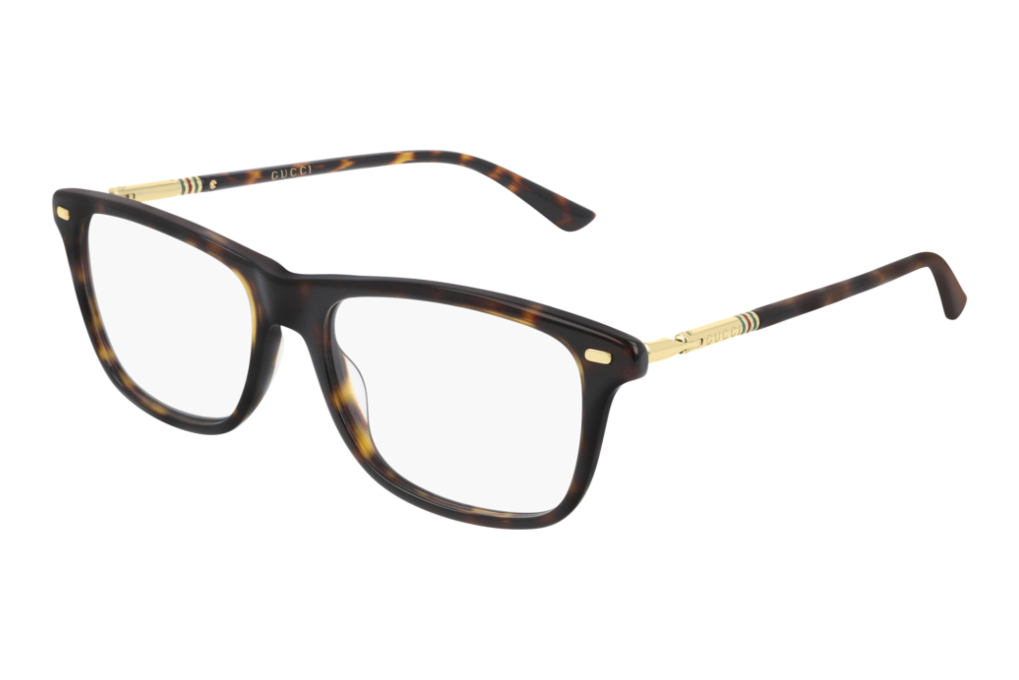 Gucci   GG0519O 006 havana-gold-transparent