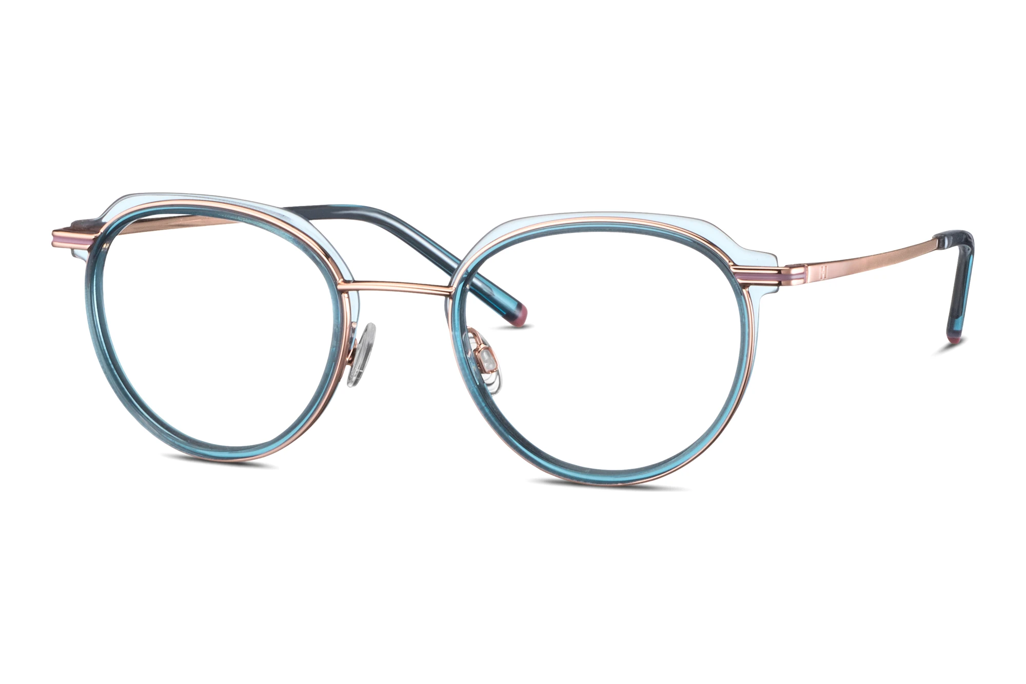 Humphreys   HU 581161 27 türkis transparent / roségold