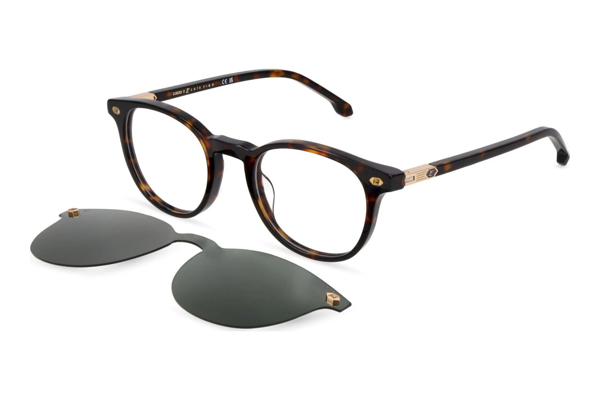 Lozza   UL4443 722P SHINY DARK HAVANA
