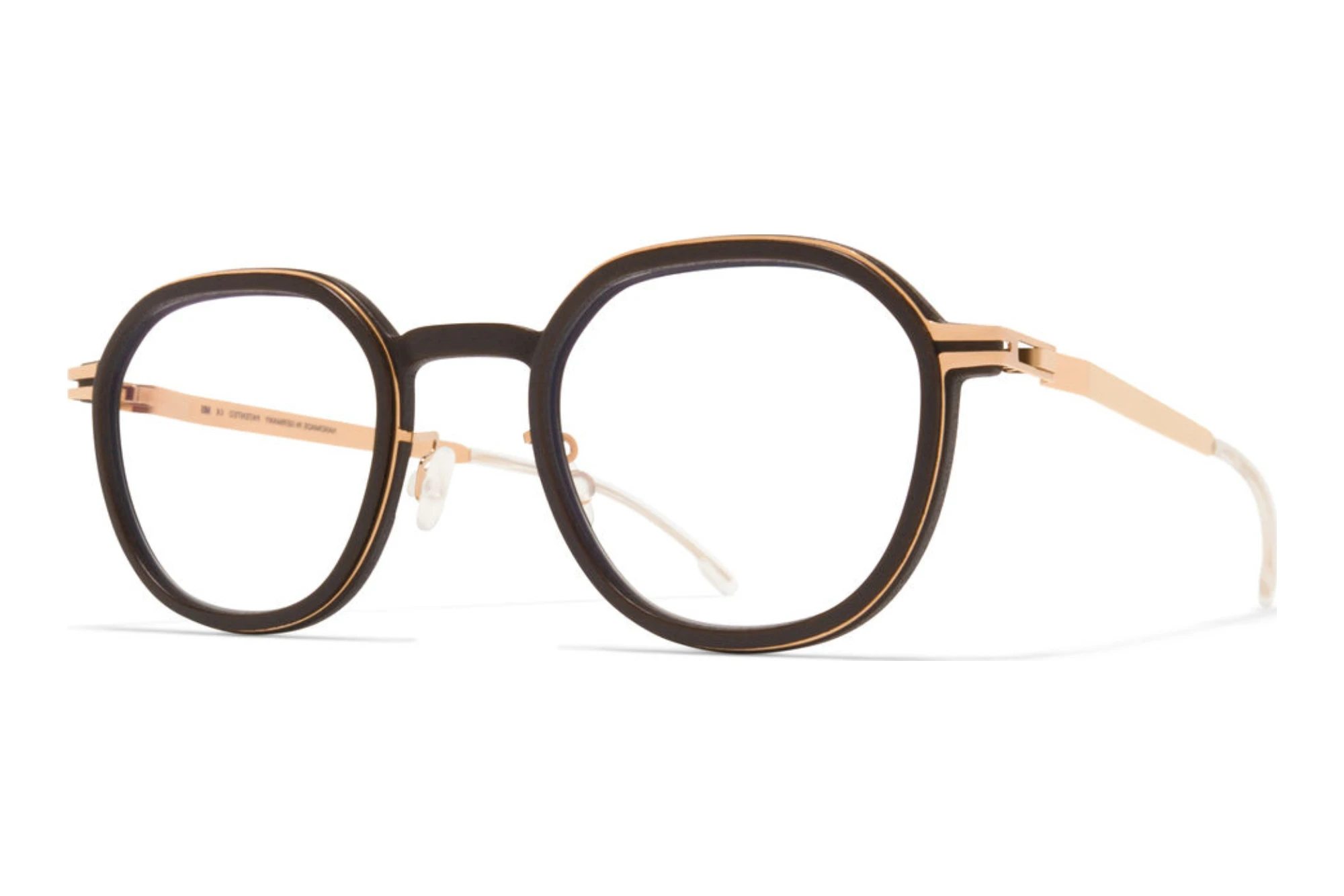 MYKITA   BIRCH RX 307 MH8-Ebony Brown/Champagne Gol