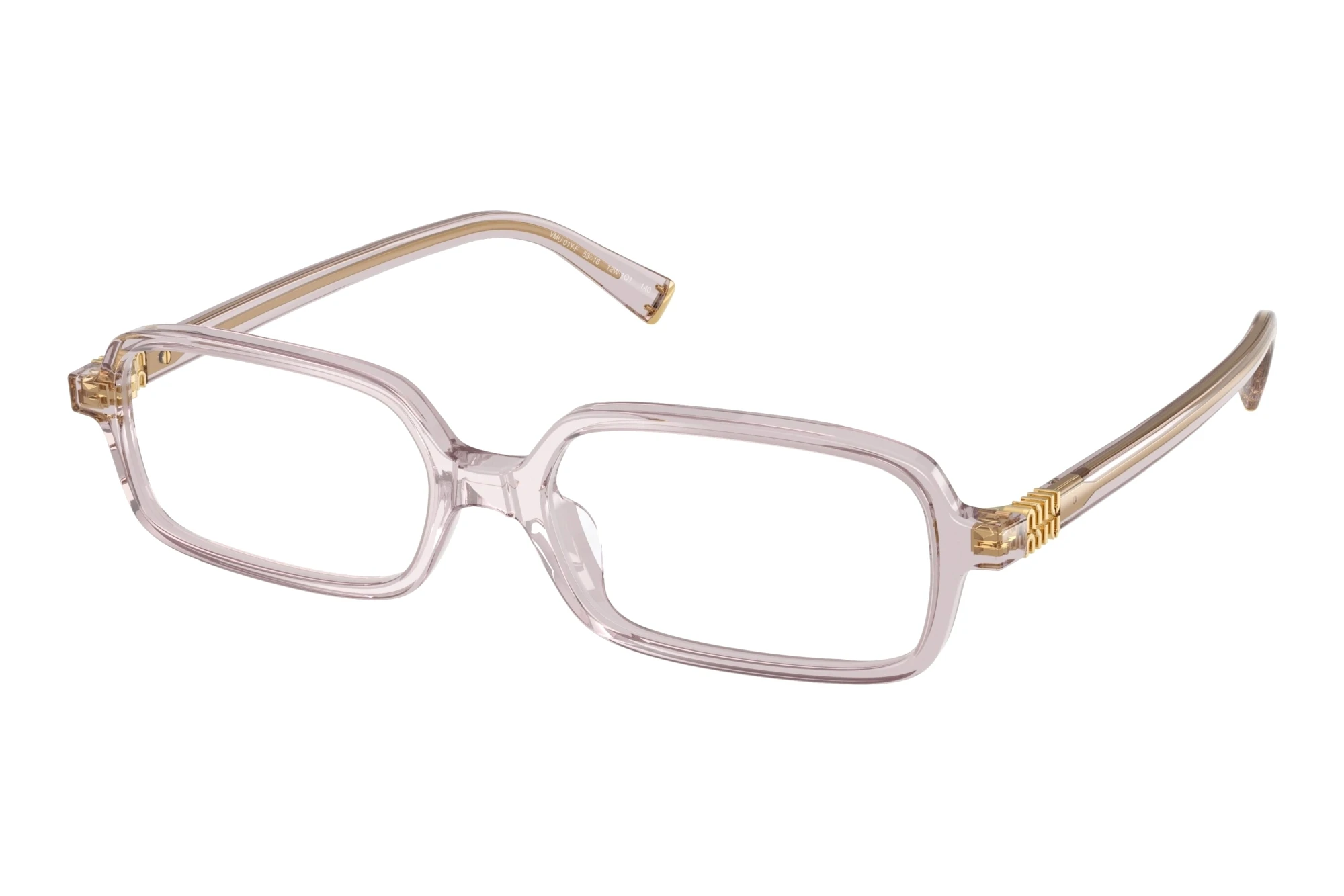 Miu Miu   MU 01YV 12W1O1 Mauve Transparent