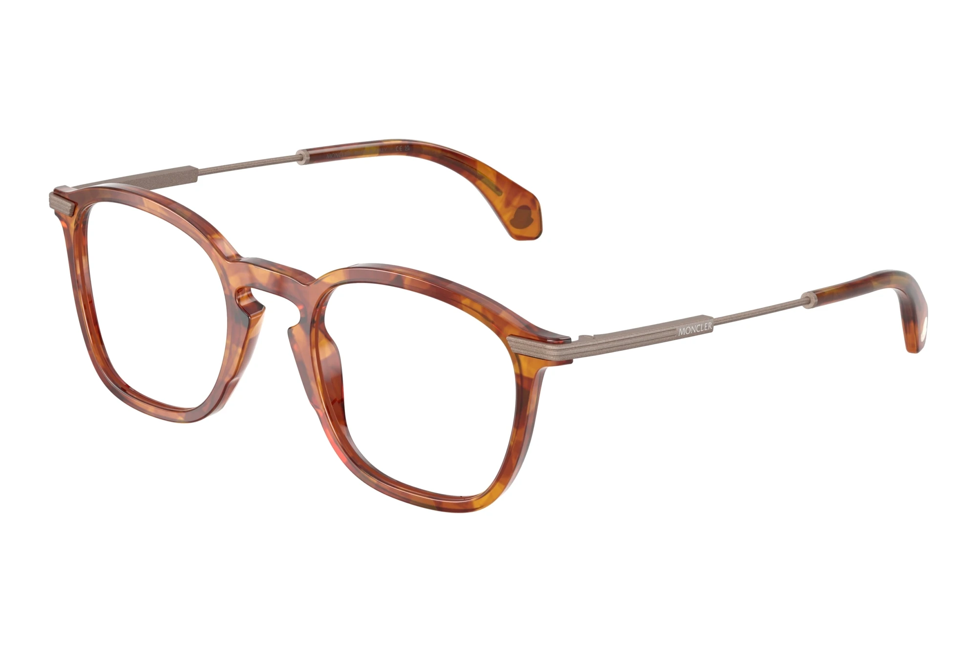 Moncler   ME2017 3004 Shiny Brown Tortoise