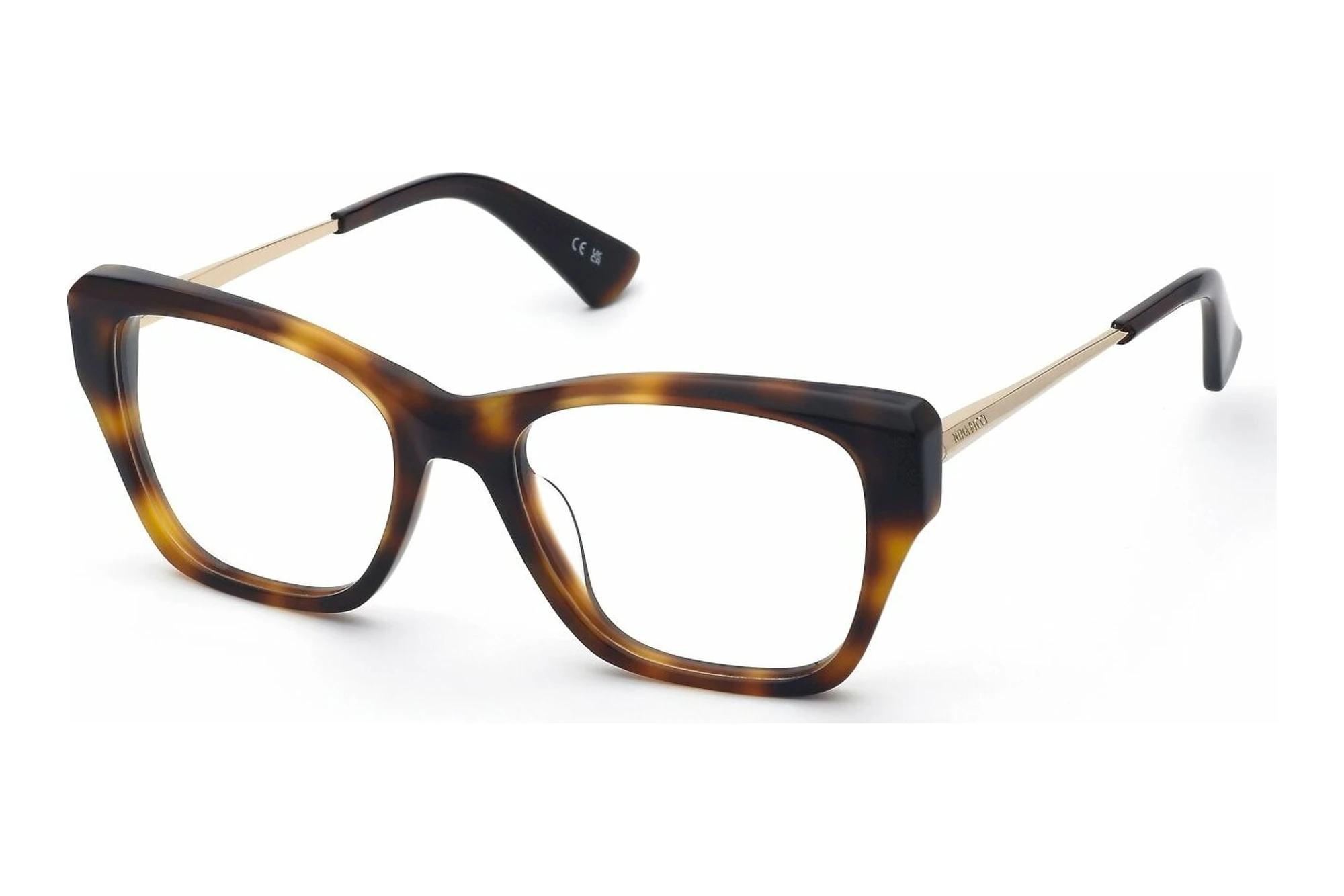 Nina Ricci   VNR416 0752 SHINY DARK HAVANA