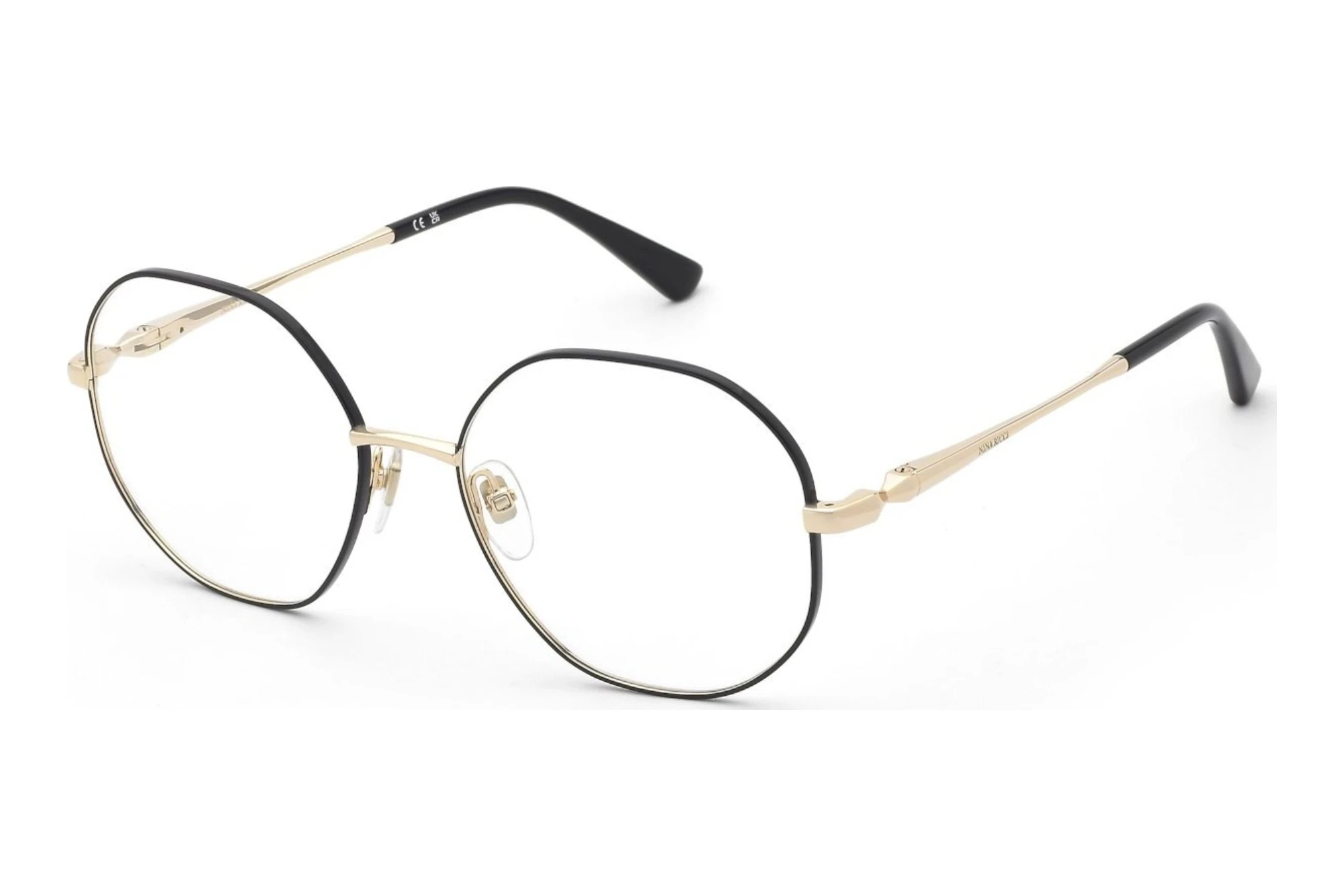 Nina Ricci   VNR475 0301 SH.ROSE GOLD W/BLACK PARTS