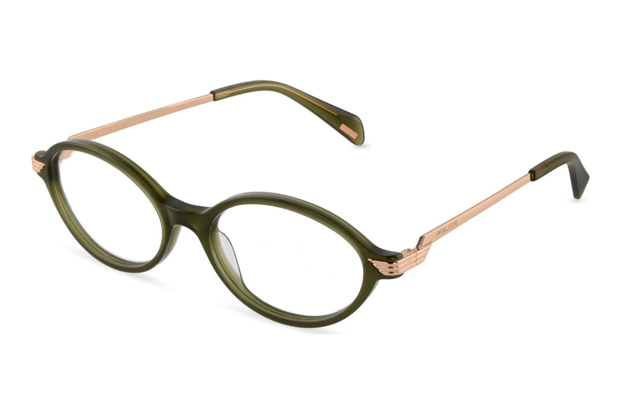 Police   VPLU03 073M SHINY OLIVE GREEN