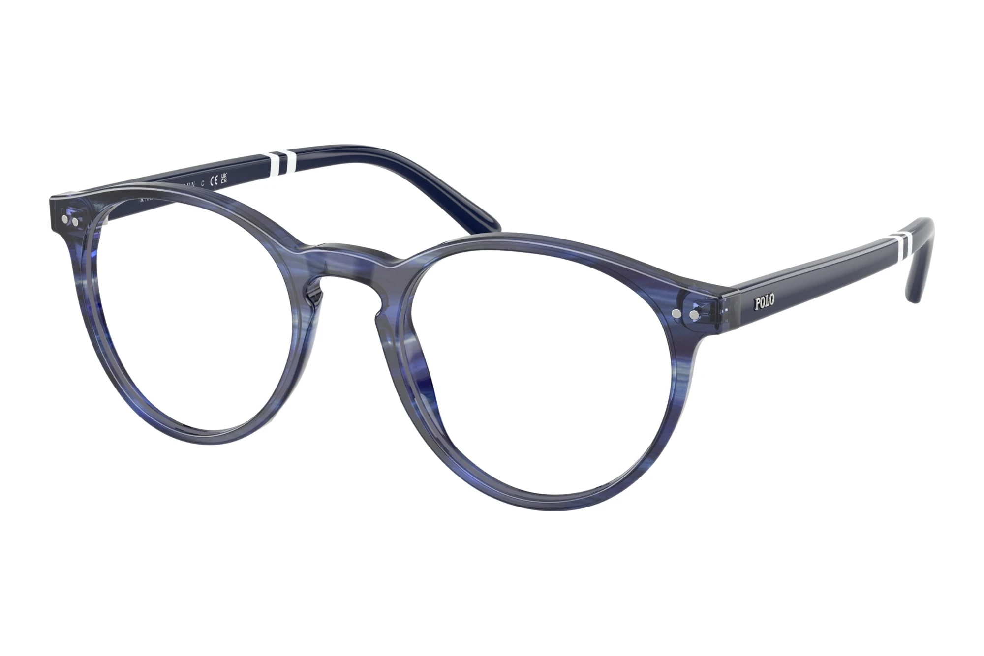 Polo   PH2297 6314 Shiny Striped Blue