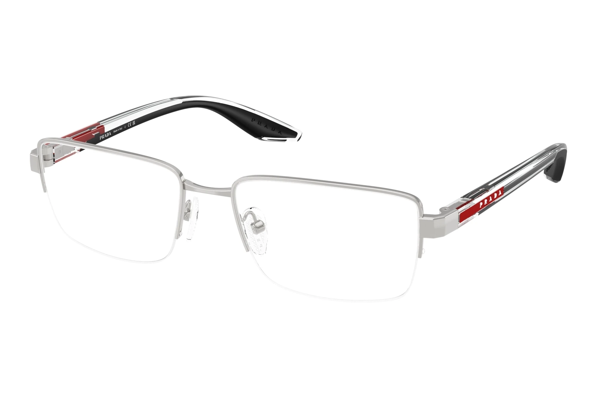 Prada Linea Rossa   PS 51SV 1BC1O1 Silver