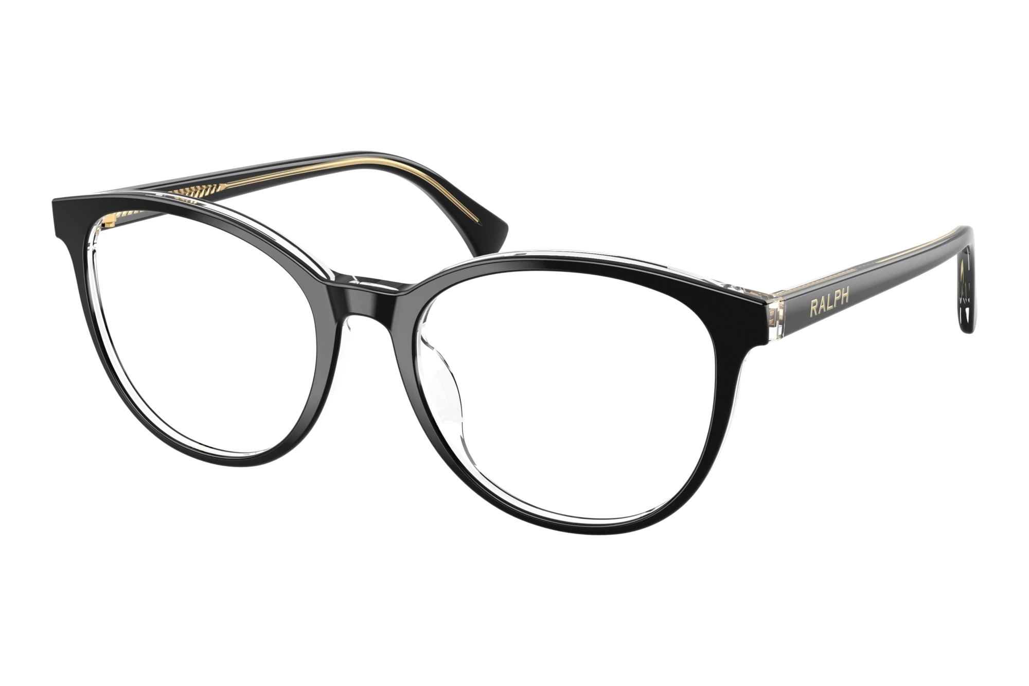 Ralph   RA7188U 6297 Shiny Black On Transparent