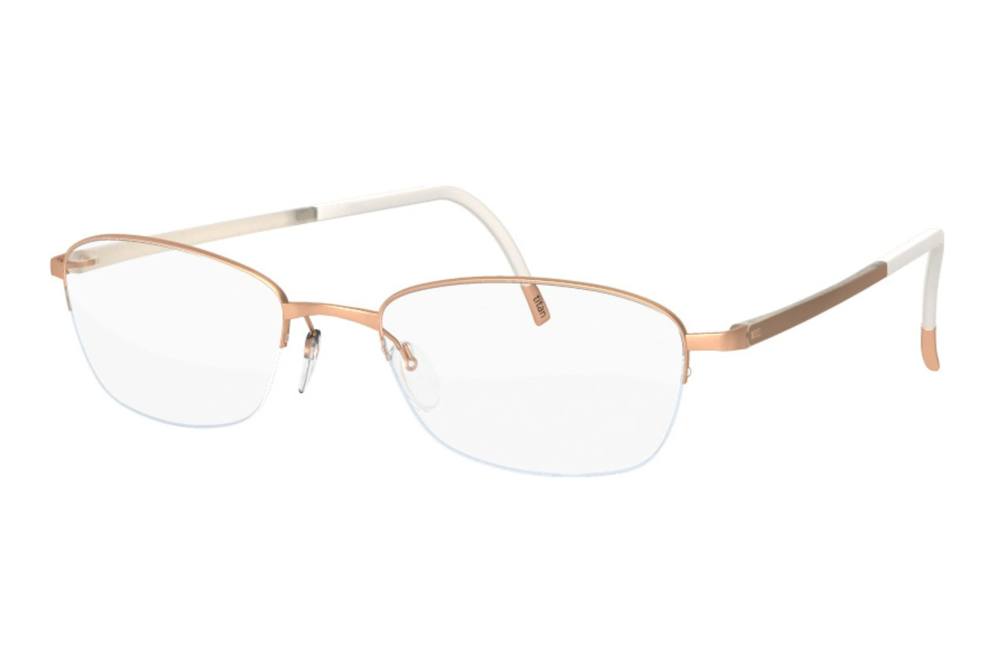 Silhouette   4453 6072 Metallic Rose / Ivory