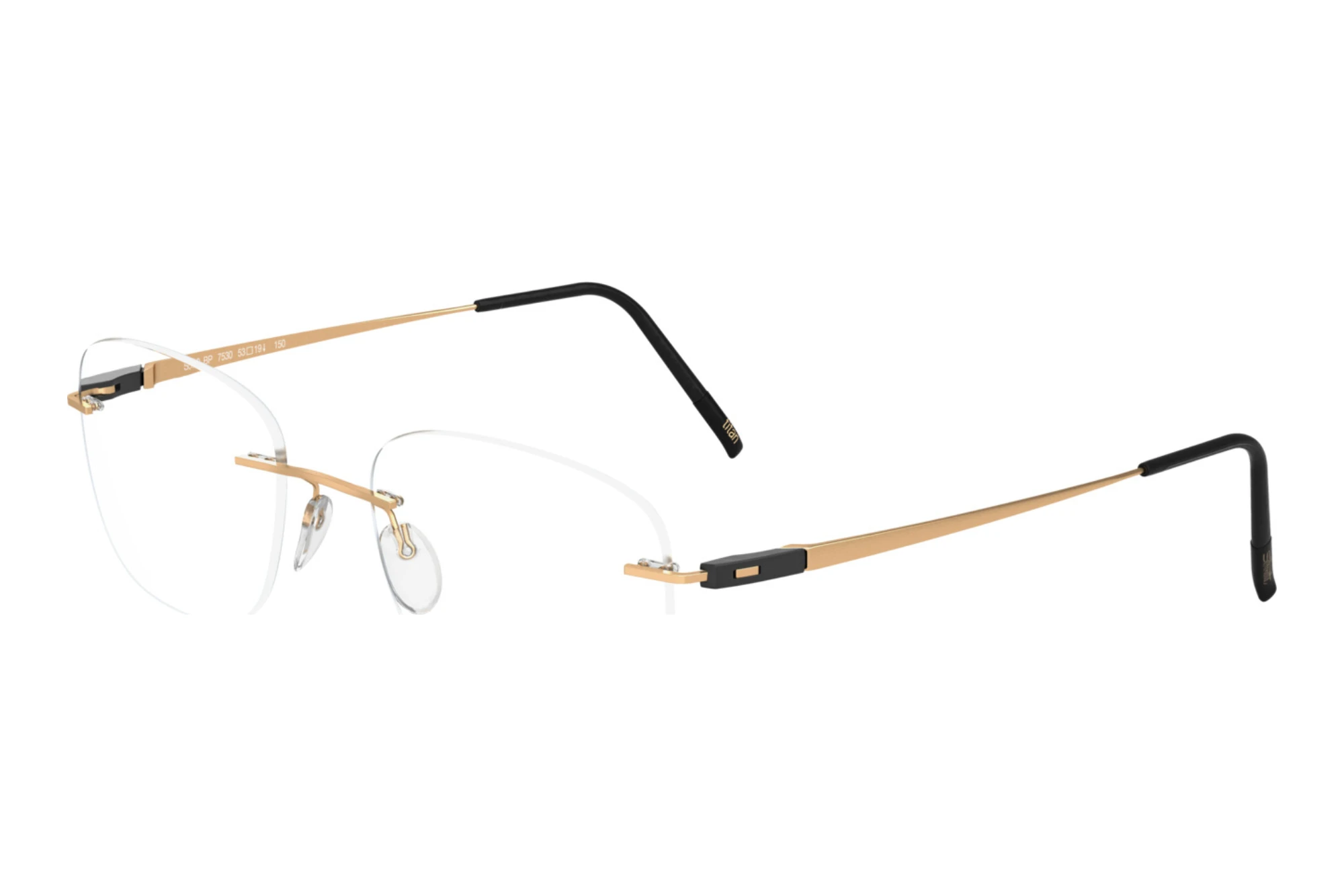 Silhouette   5502-BP 7530 Spa Black / Gold