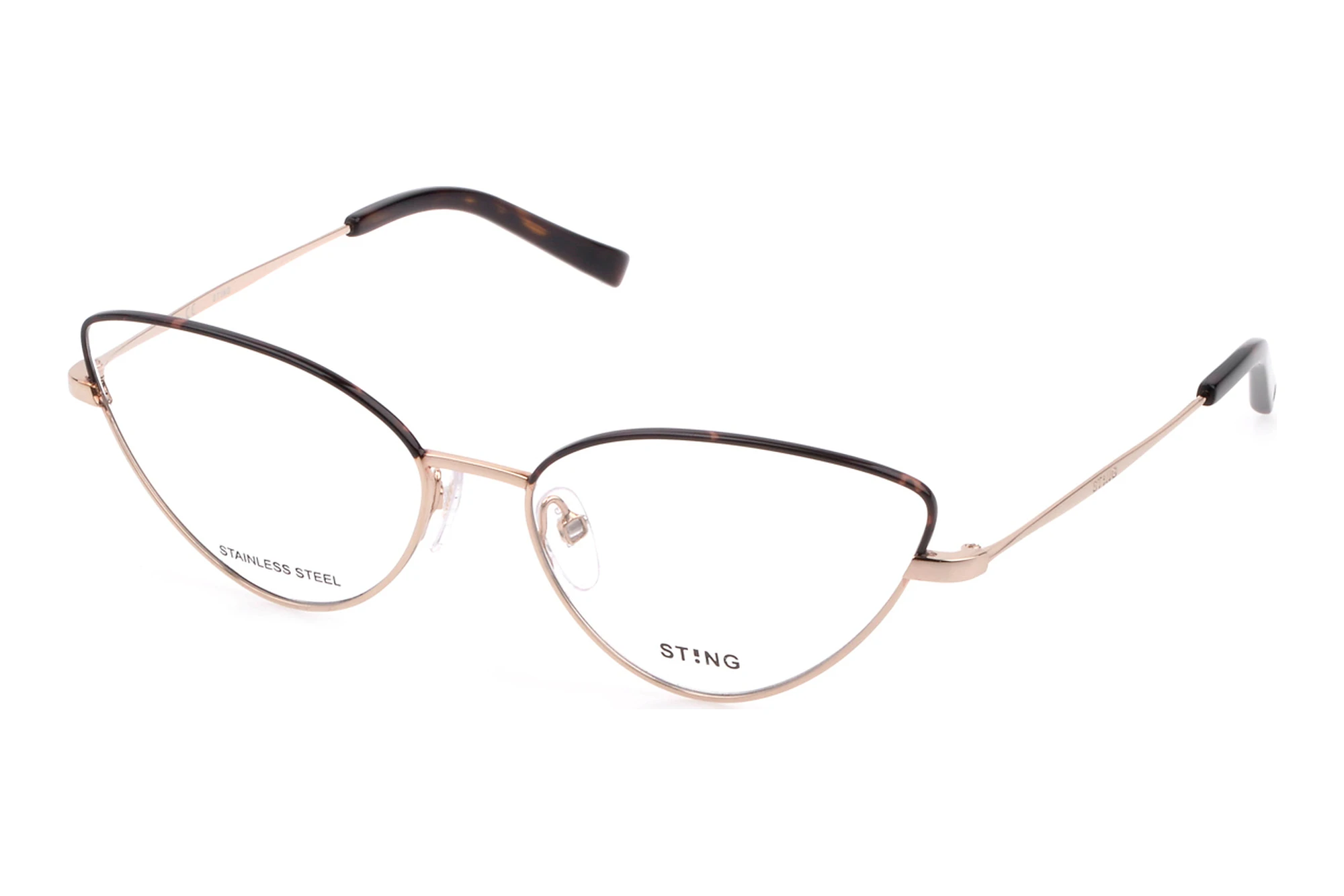 Sting   VST344 0320 ORO ROSE' LUCIDO C/PARTI AVANA