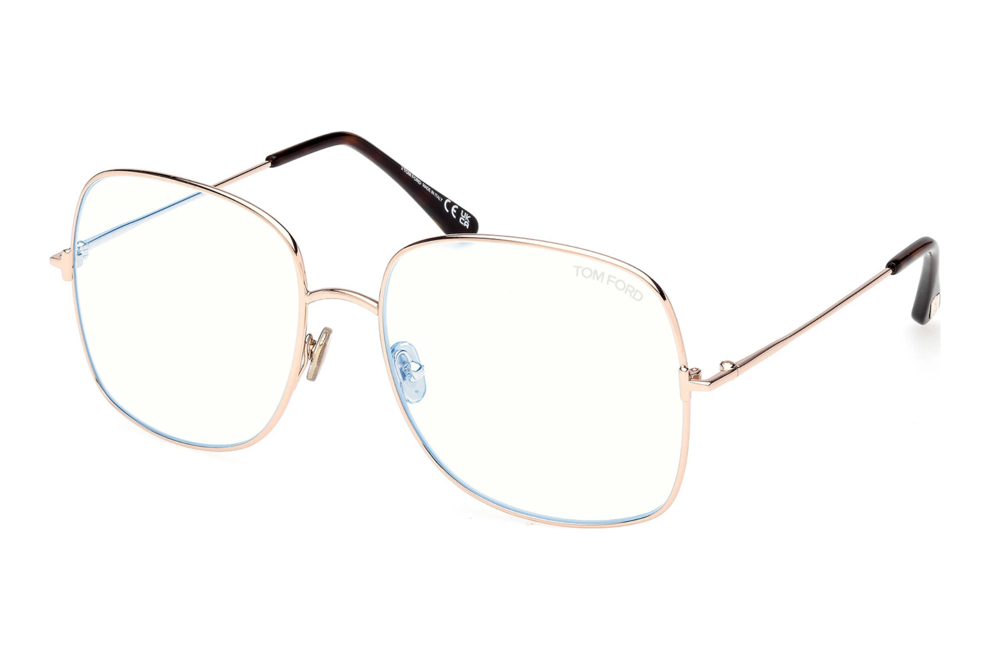 Tom Ford   FT6048-B 028 Glänzend Rose Gold