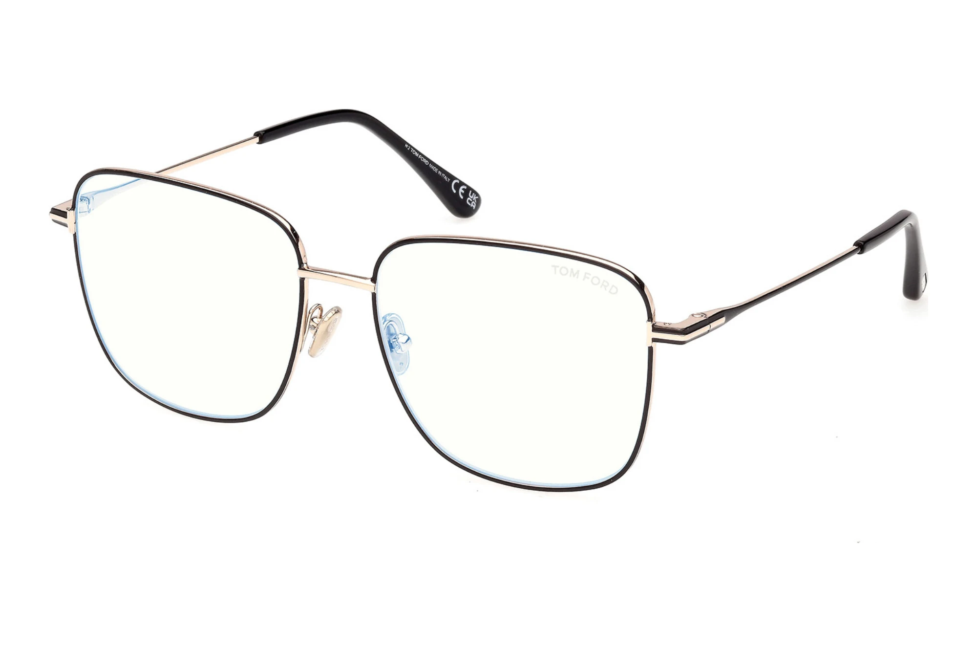 Tom Ford   FT6136-B 001 Glänzend Schwarz