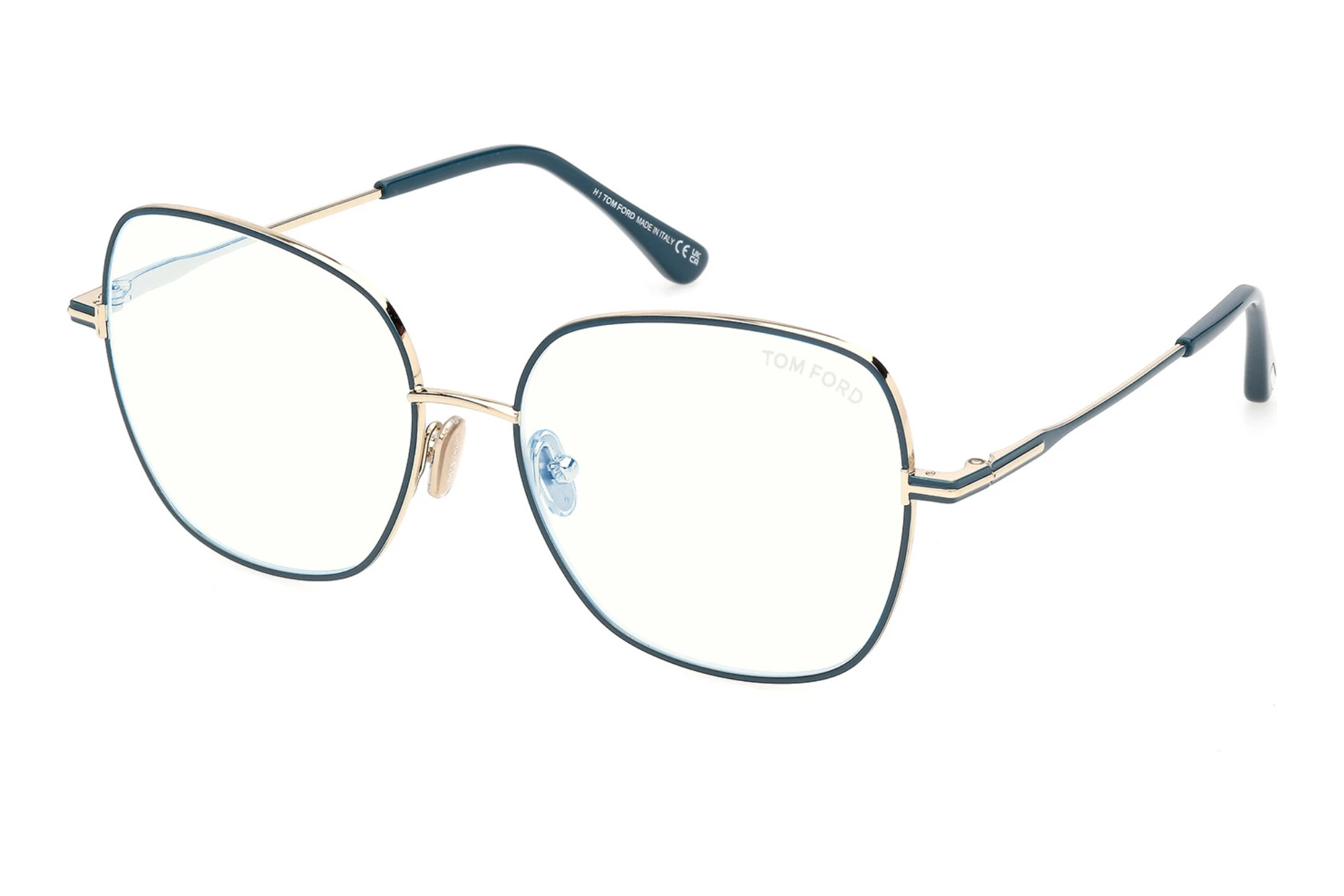 Tom Ford   FT6196-B 087 Glänzend Türkis