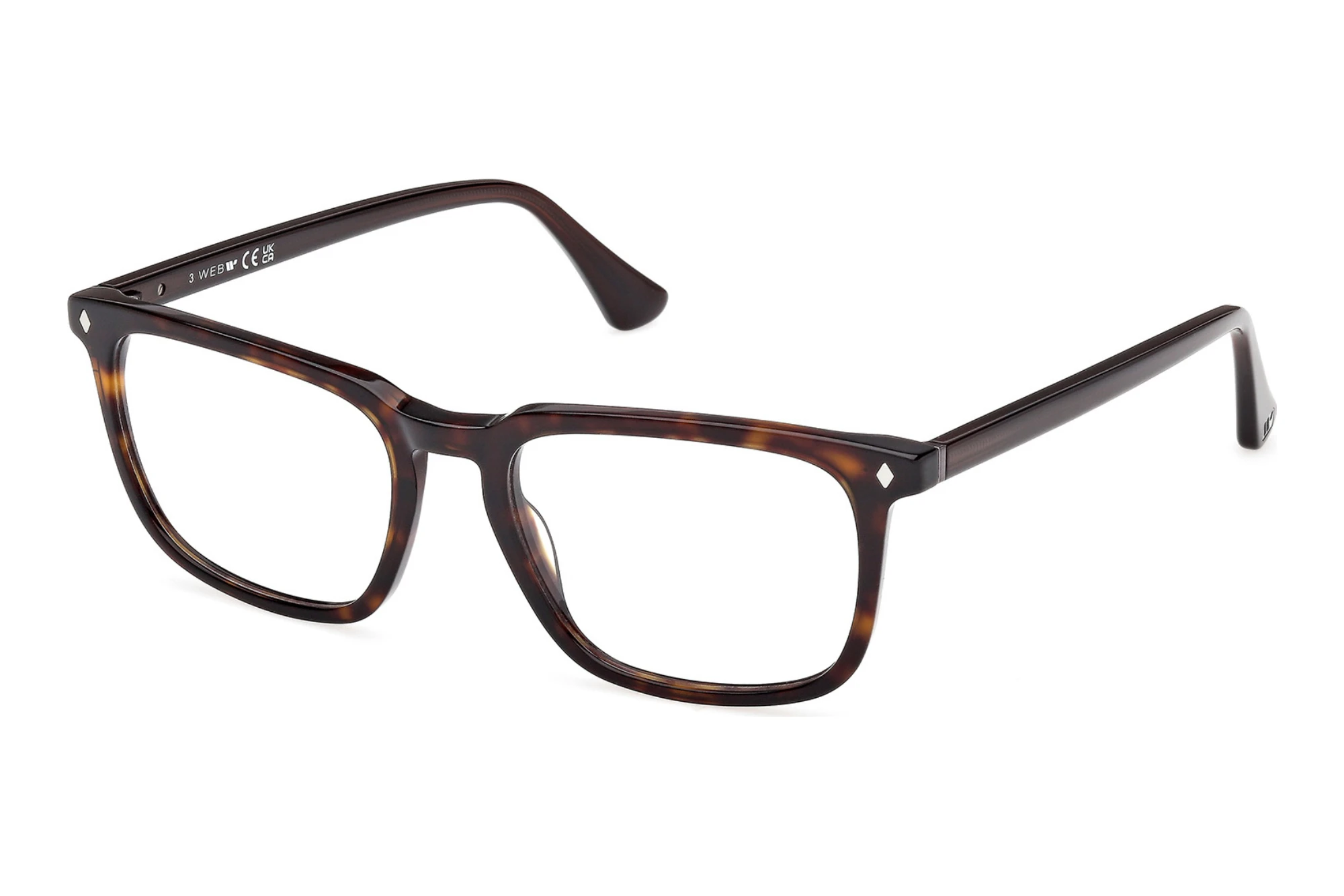 Web Eyewear   WE5430 052 Dunkel Havanna