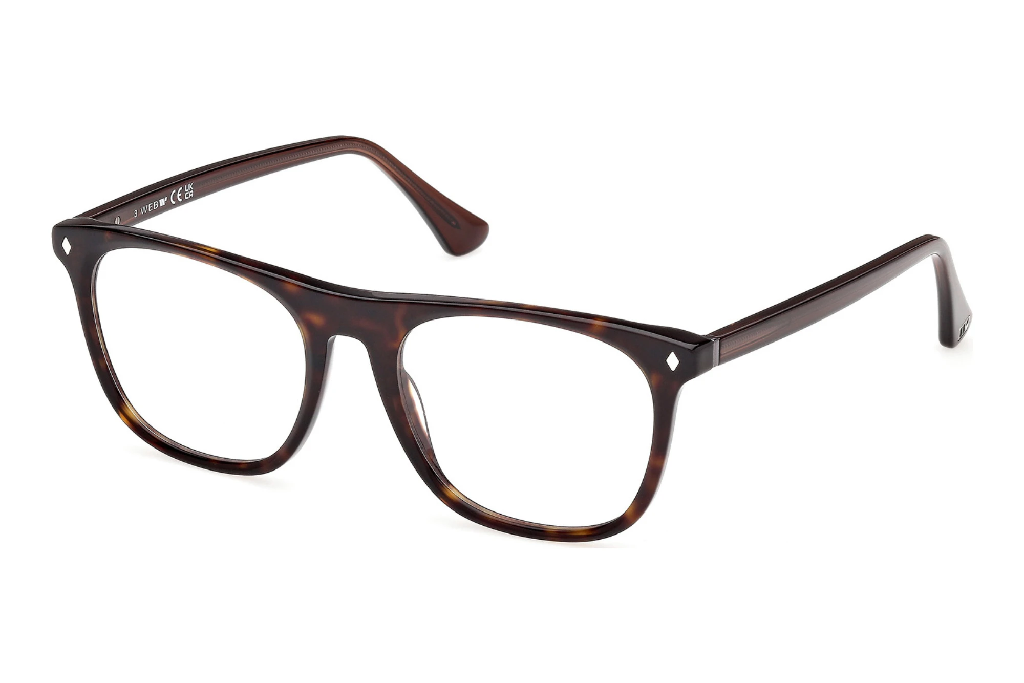 Web Eyewear   WE5462 052 Dunkel Havanna