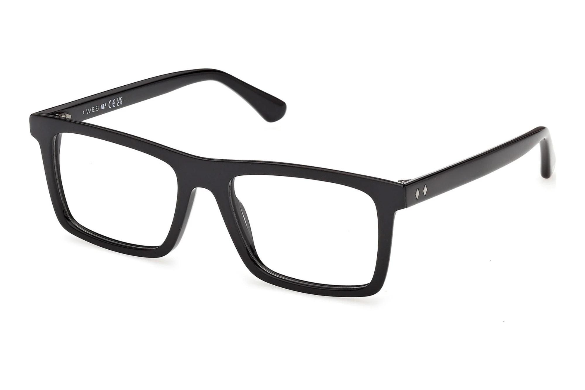Web Eyewear   WE5471 001 Glänzend Schwarz