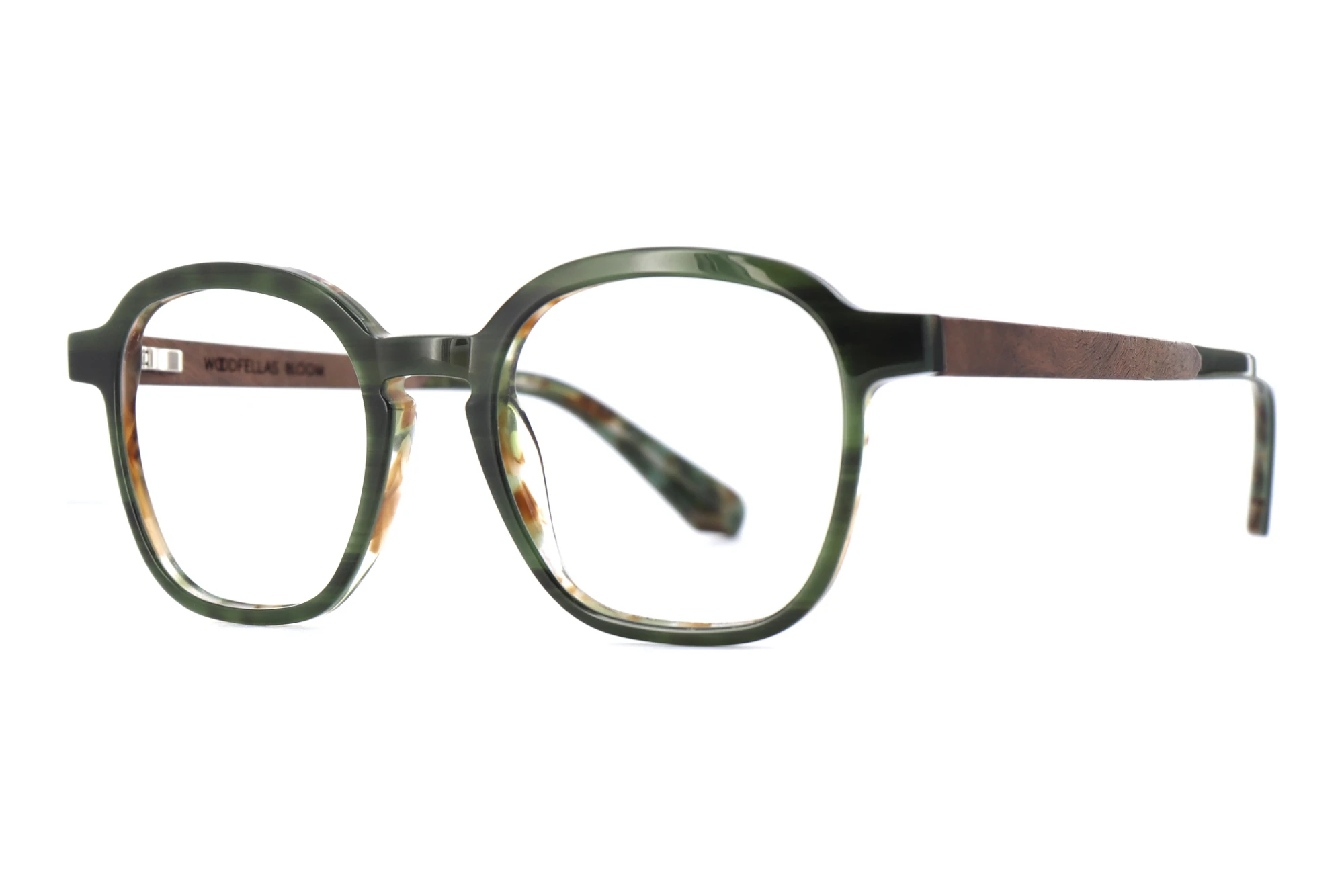 Wood Fellas   11084 curled/green curled/green