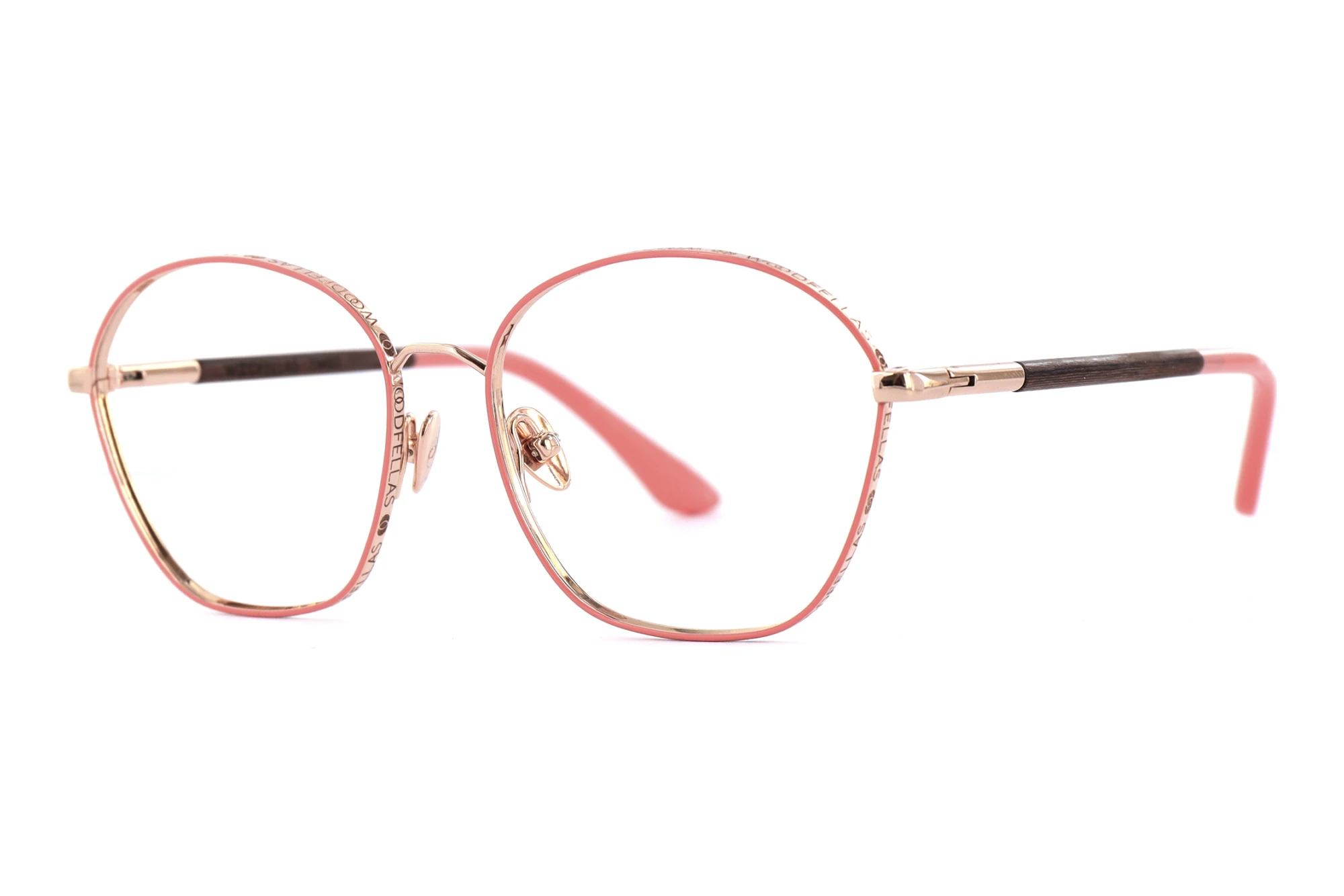 Wood Fellas   11088 macassar/rose/peach macassar/rose/peach